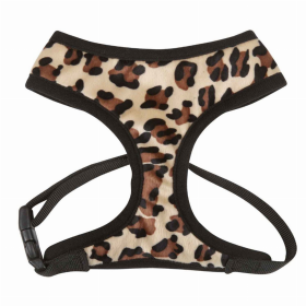 CC Plush Print Harness XS Leopard