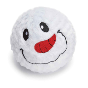 GR Snowman Spikey Squeaker Ball