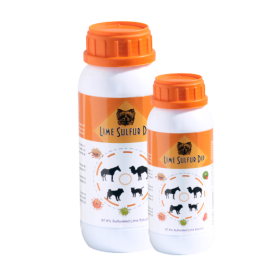 Lime Sulfur Dip - Pet and Veterinary Solution for Dermatitis, Mange, Ringworm and other Parasites (size: 8 fl oz)