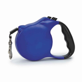 CC Belted Retractable Lead 20ft (Color: Blue, size: XL)