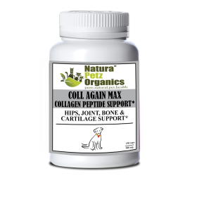 Coll Again Max Collagen Peptide Support Capsules* Hips, Joint, Bone & Cartilage Support* Dogs & Cats* (size: DOG 150 caps / 500 mg.)