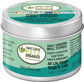 Daily Greens Glow Multi-Vitamin & Multi-Mineral Support* Flavored Meal Topper For Dogs And Cats* (size: 4 oz for Dogs Turkey Flavoring)