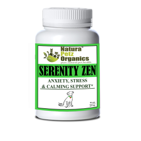 Serenity Zen - Anxiety, Stress, Relaxation & Multi-Systems Calming Support Dogs & Cats* (size: DOG / 90 caps / 615 mg  / Size 1)