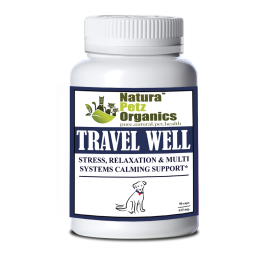 Travel Well - Stress, Relaxation & Calming Stress Support* For Dogs And Cats On The Go* (size: Dog / 90 caps / 500 mg/Size 1)