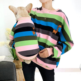 Giraffe Stripe - Matching Pet and Owner Clothing Set (Color: Multi, size: small)