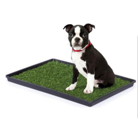 Mr. Peanut's Potty Place - Artificial Grass Puppy Pad for Dogs and Small Pets (size: small)