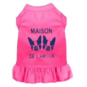 Maison De L' Amour (Color: Hot Pink, size: X Small)