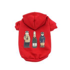 Apres Ski Hoodie (Color: Red, size: X Small)