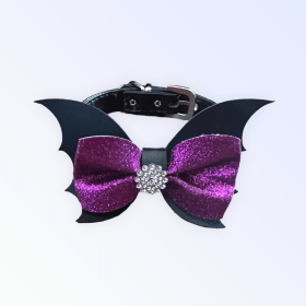 Fa-BOO-lous Bat Collar (size: X Small)