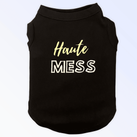 Haute Mess (Color: Black, size: X Small)