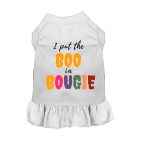 I Put the BOO in Bougie (Color: White, size: X Small)