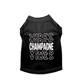 Champagne Vibes Dog Shirt (size: X Small)