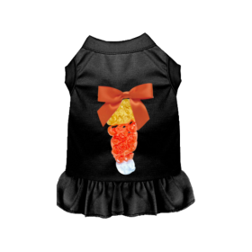 Chiffon Candy Corn Rose Dress (size: X Small)