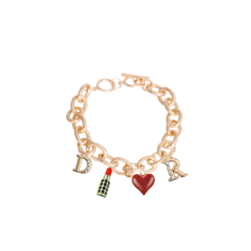 Diorable Lipstick Charm Collar (size: 10")