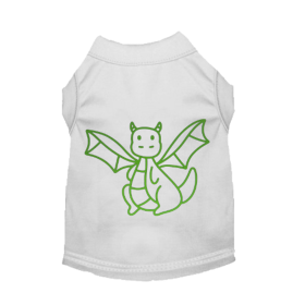 Cute Little Dragon- Dog Shirt (size: XS)