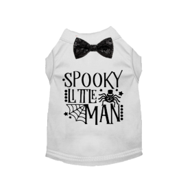 Spooky Little Man Dog Shirt (size: XS)