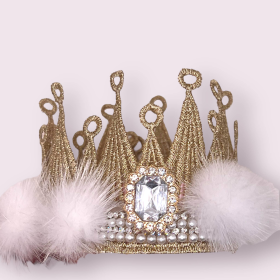 Snowy Winter Wonderland Crown (size: small)