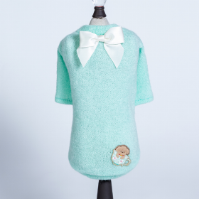 Teacup Sweater (Color: Mint, size: XXS)