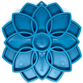 Mandala Design eTray Enrichment Tray for Dogs (Color: Blue)