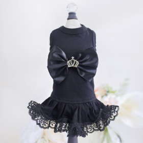 Royal Princess Dress (Color: Black, size: XXS)